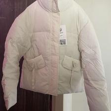 کاپشن سفید دخترانه وارداتی