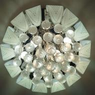 سە عددلوستر 6لامپە بالامپها1800