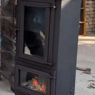 بخاری هیزمی هیزومی چوبی