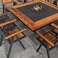 تولید انواع میز آتشدان آتشکده فلزی