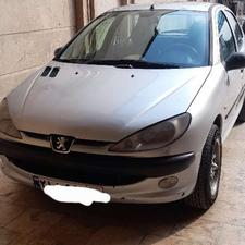 پژو 206 (تیپ2) 1384 نقره‌ای