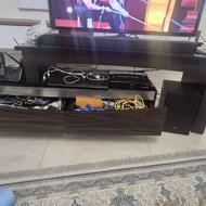 میز تلویزیون رویه شیشه ای