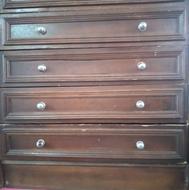 کمد چوبی 5 کشویی