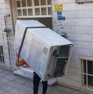 حمل بار و اثاثیه منزل باربری کارگر خالی اسباب کشی کامیون