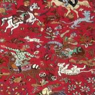 فرش دستباف زرعونیم کرک پرداخت شده