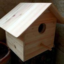 لانه چوبی پرندگان