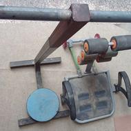 دستگاه ورزشی دراز نشست و مسگری شکم پهلو