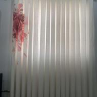 پرده مخمل طرحدار