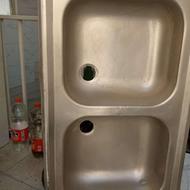 سینگ روشویی سالم وکم کار در حد نو