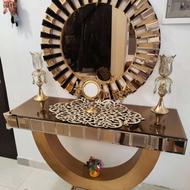 آینه کنسول آینه ای تمیز