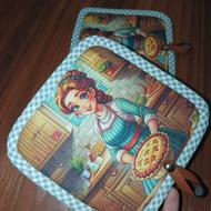 دوخت و دوز سرویس آشپزخانه