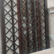 درب اکاردیونی تمام لوزی