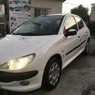 پژو 206 سفید تیپ 2