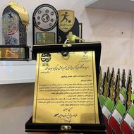 تندیس تقدیر نامه لوح پلاک