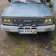 مزدا وانت دوکابین دوگانه کارخانه مدل 87 معاوضه با نیسان