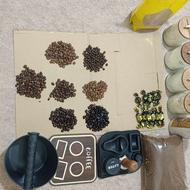 قهوه و پودریجات شکلات و تجهیزات