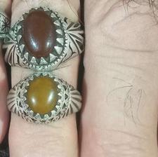 انگشتر عقیق و شرف شمس