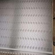 پرده زبرا دومکانیز رنگ طوَسی ترک طول 2متر عرض 150