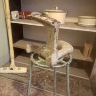 سندان فولادی3کله زنجیردستباف و میخ طویله قدیمی