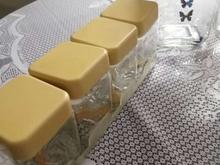 جا ادویه جات شیشه‌ای چرخشی در شیپور