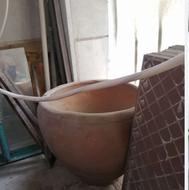 گلدان سفالی سایز بزرگ 3 عدد