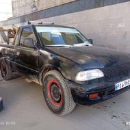 یدک کش نیسان شوکا کارت باری فقط یک چرخ گیر بندازی میشه یدککش