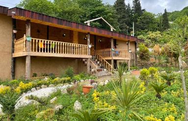 کلبه3 خوابه استخردار جنگلی