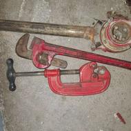 ابزار دستی لوله گیر،لوله بر،شلاقی،حدیده