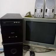 کامپیوتر کارکرده همراه کیس وباند