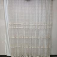 دو عدد پرده با کتیبه کاملا سالم و بدون پارگی آماده نصب