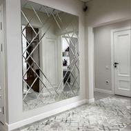 آینه دکوراتیو ... کاغذ دیواری . کفپوش