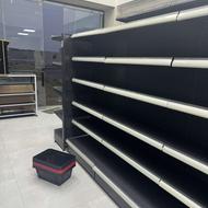 استند دوطرفه میز چک اوت ویترین فروشگاهی رگال خورشیدی