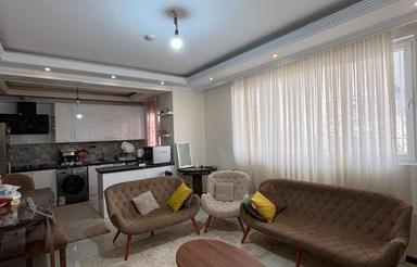 80 متری فول امکانات عروس پسند تمیز نما تراورتن فردوس شرق