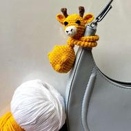 عروسک بافت زرافه گردن دراز سایز 2