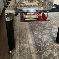 میز جلو مبلی شیشه ای