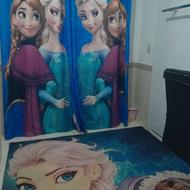 فرش اتاق کودک وپرده