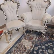 مبل سلطنتی 9 نفره با 3 تا میز