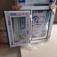 پنجره pvc با شیشه2500 //کد 543
