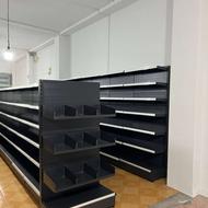 استند سیگار قفسه فلزی قفسه سوپری ویترین فروشگاهی رگال وسط