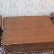 میز عسلی شکلاتی