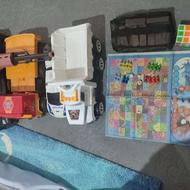 اسباب بازی ماشین و تفنگ و فکری