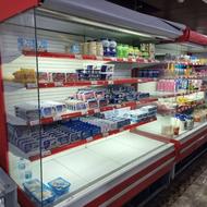 فروش یخچال پرده هوا فروشگاهی در حد نو