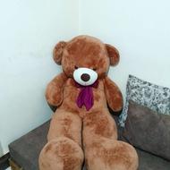 خرس شاسخین قهوه ای رنگ کاملا سالم و نو بدون ذره ای پارگی