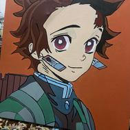 نقاشی روی بوم دکوری پذیرش سفارشدر ابعاد دلخواه