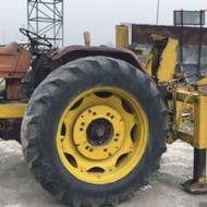 تراکتور بیل عقب و بیل جلو معاوضه میزنم