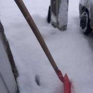 برف روبی در اردبیل