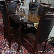 میزو صندلی 4 نفره روکش چرم