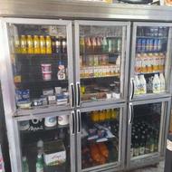 یخچال سوپر مارکت در حال کار کردن