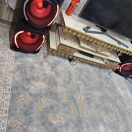 فرش گل برجسته 9متری