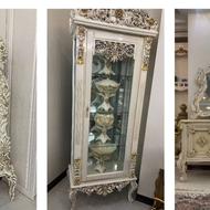 ویترین و آینه کنسول و ساعت ست